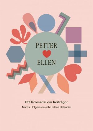 Omslag av läromedlet Petter hjärta Ellen.