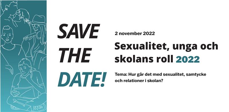 Sexualitet, unga och skolans roll - save the date!
